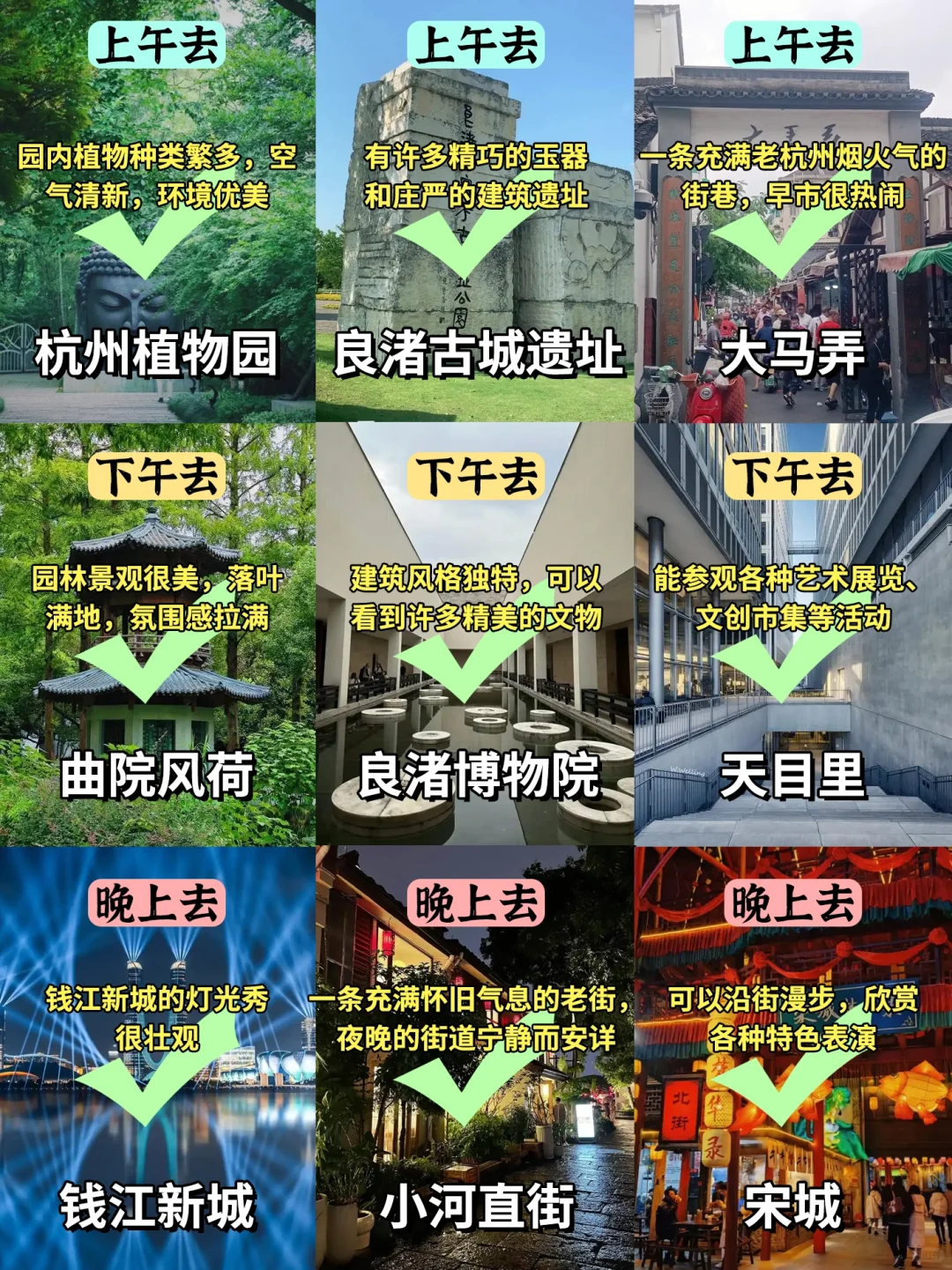 熬了个大夜😳杭州游玩攻略备好啦✅