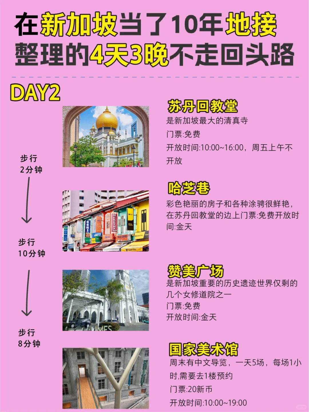 来新加坡旅游📍4天不费脑保姆级攻略