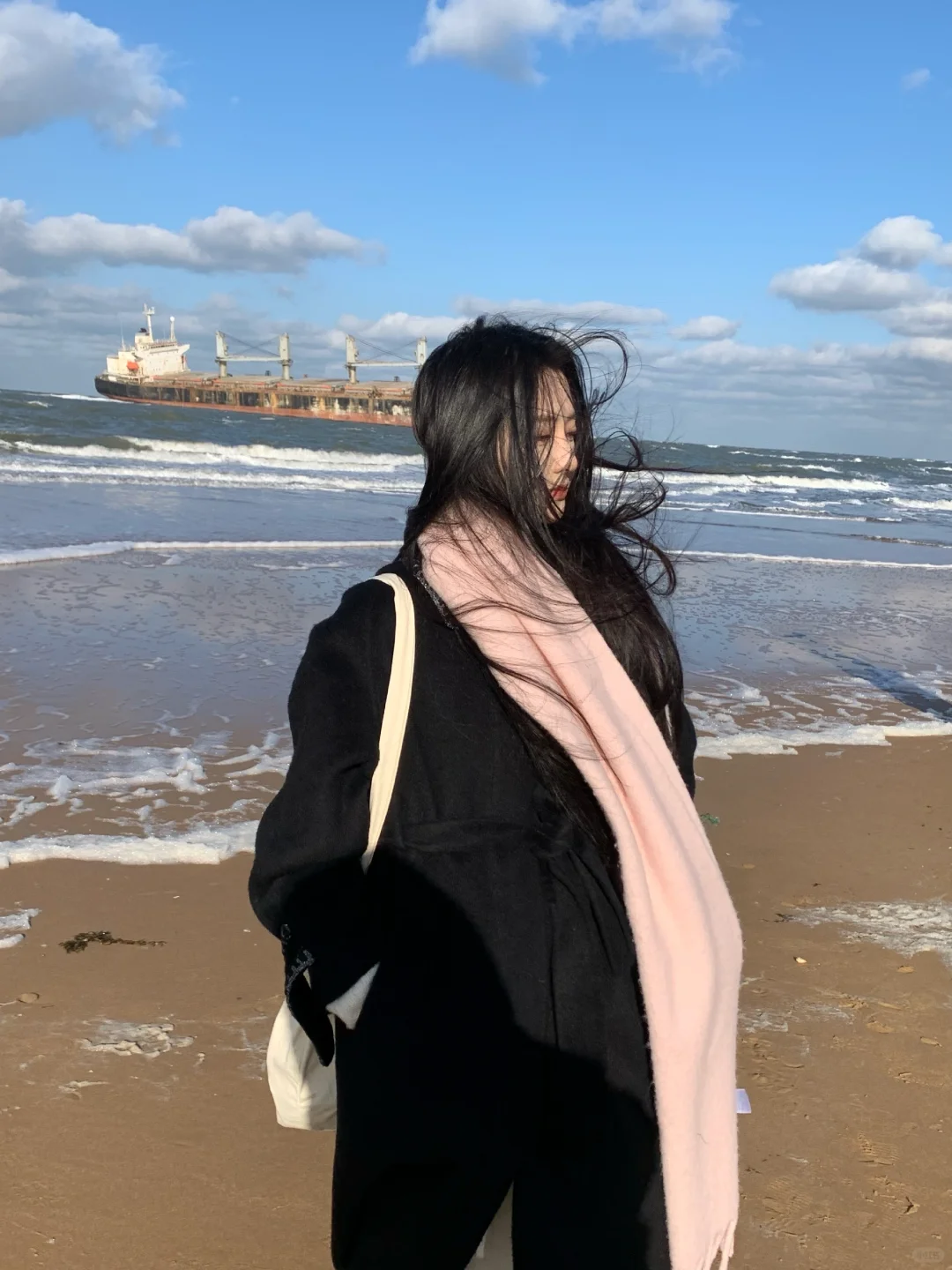 威海旅行｜布鲁维斯号沉船带来的氛围感~📷