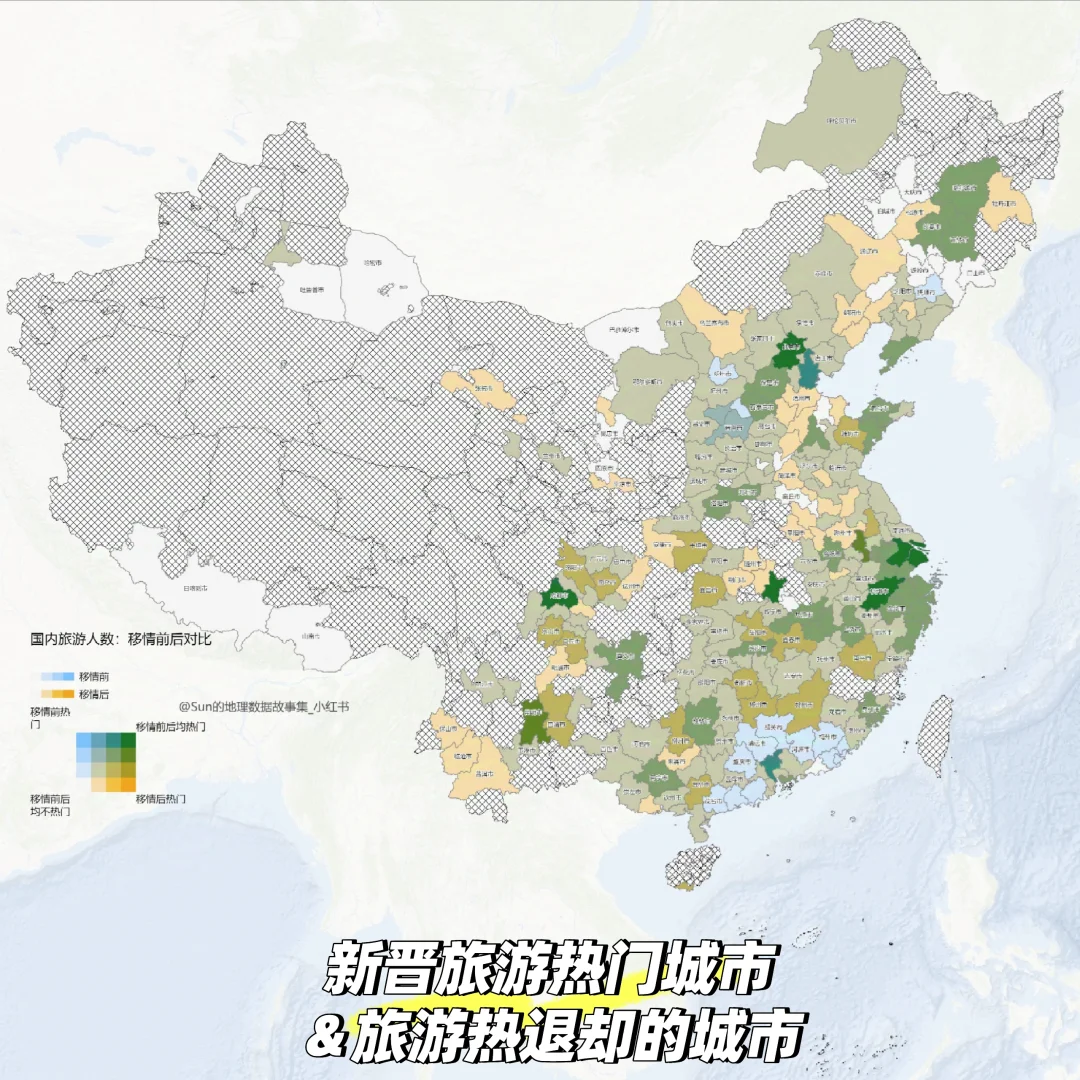 近几年，人们喜欢去的旅游城市发生了变化