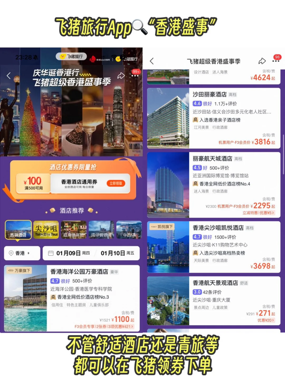 一张图带你了解香港,附两日游全攻略!