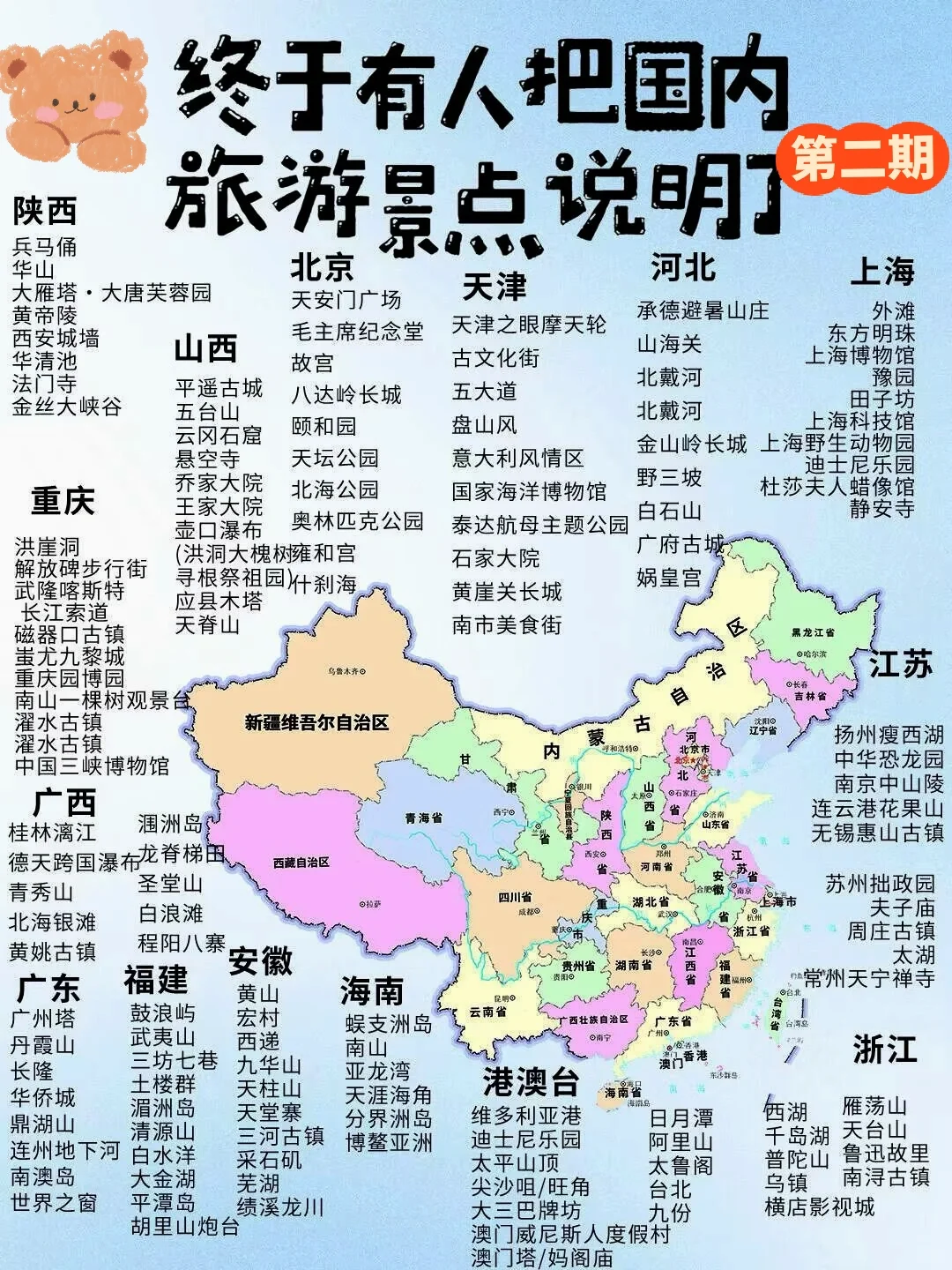 国内旅游景点攻略🌆🏙️（第二期)