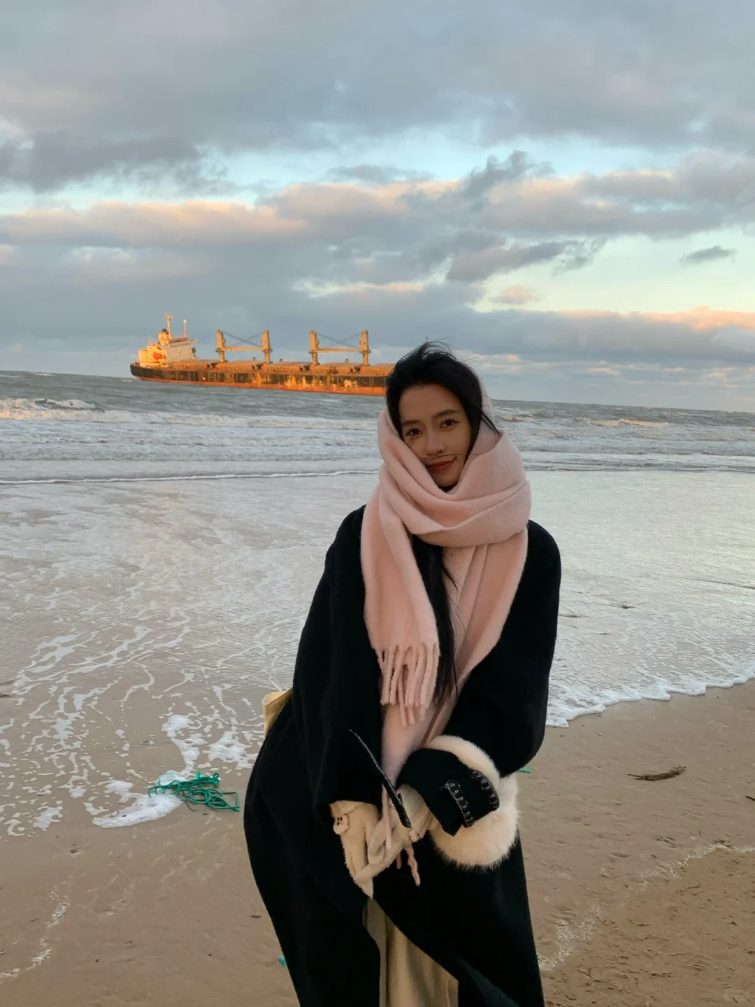 威海旅行｜布鲁维斯号沉船带来的氛围感~📷