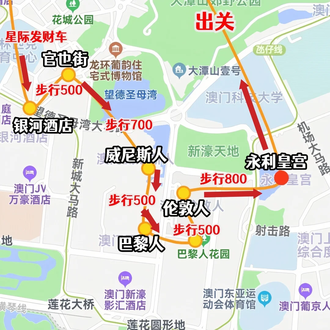 澳门一日游无需暴走攻略！附地图，拍摄机位