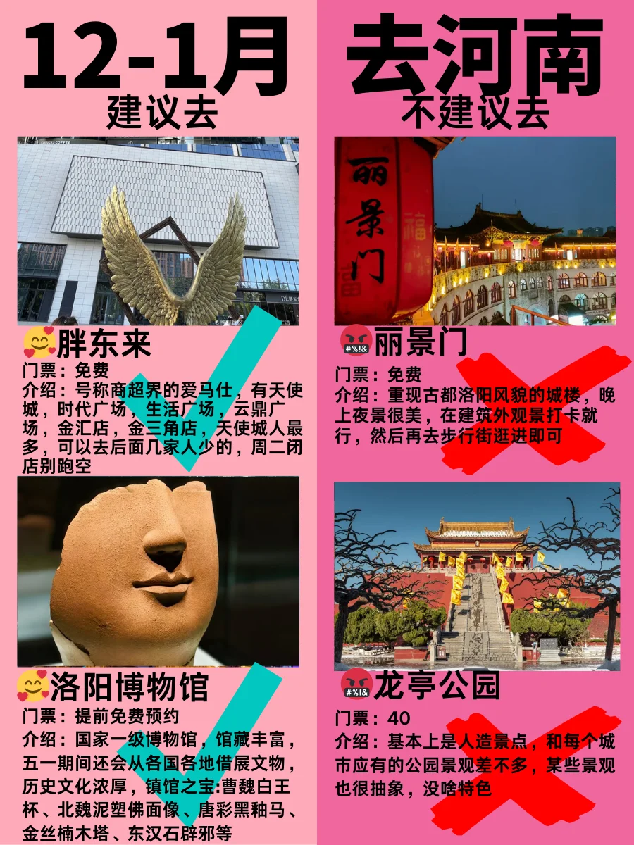 🤬河南旅游你最不喜欢哪个景点？