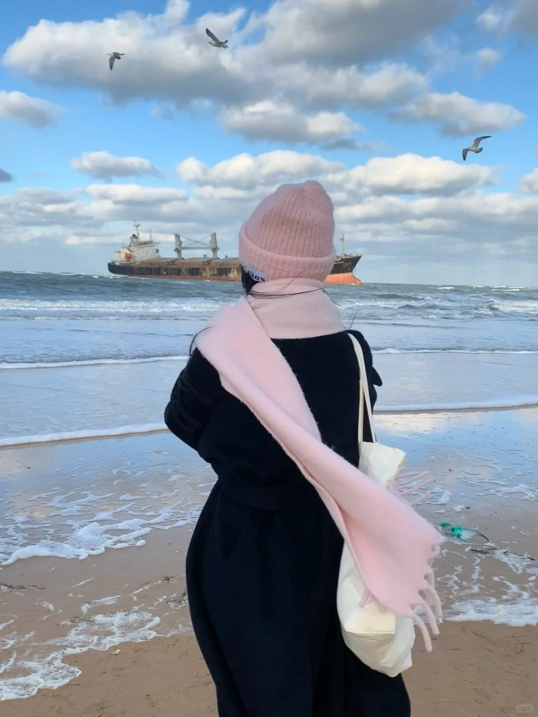 威海旅行｜布鲁维斯号沉船带来的氛围感~📷