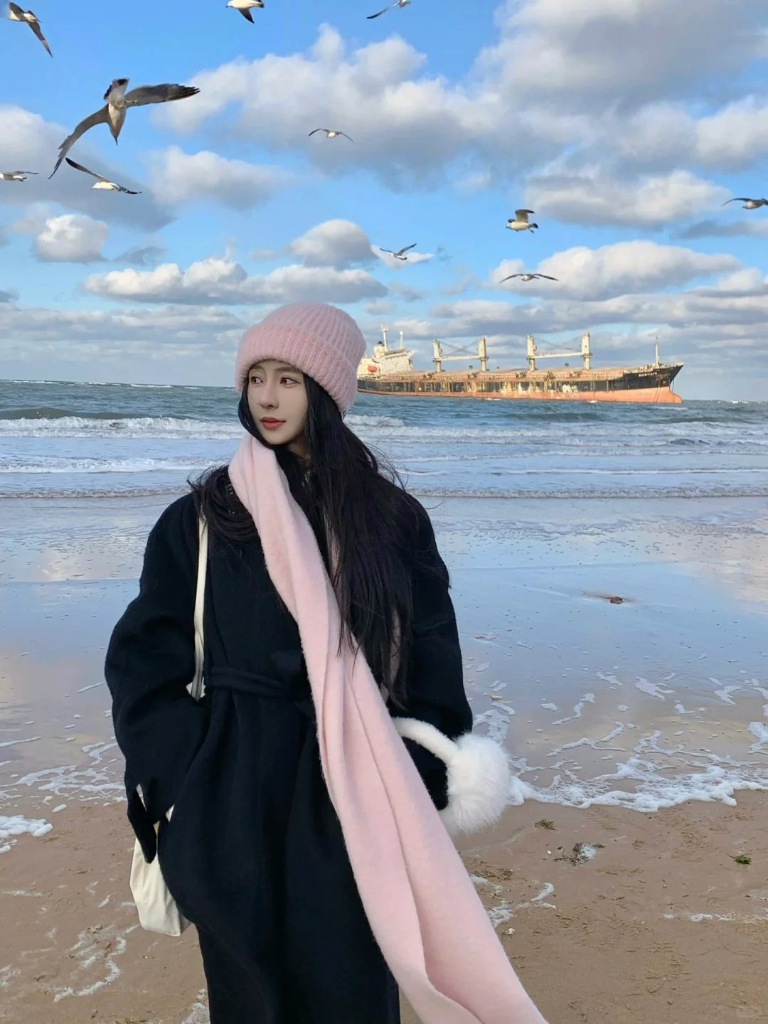 威海旅行｜布鲁维斯号沉船带来的氛围感~📷