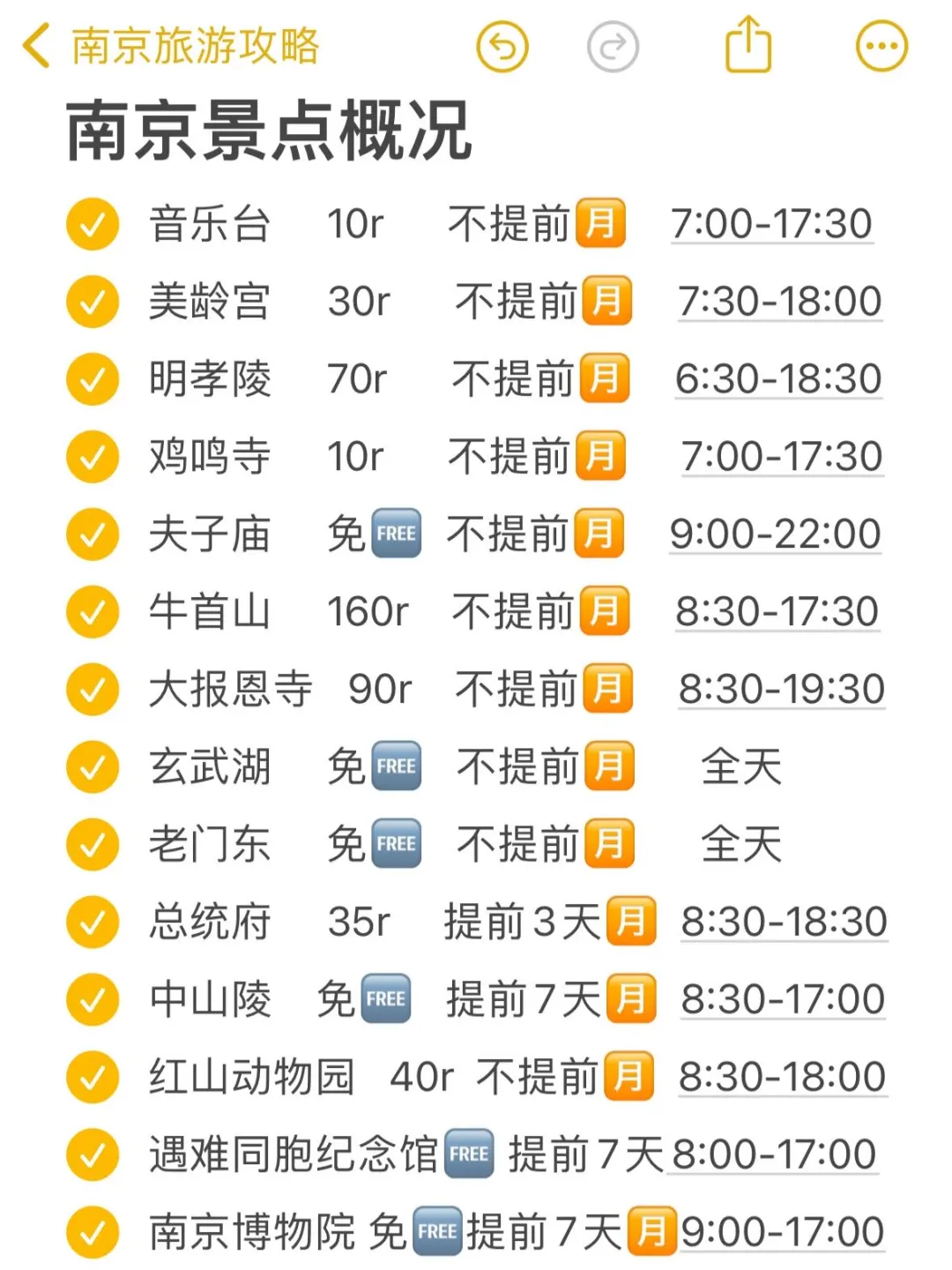 本人做的南京旅游攻略已经next level了‼️