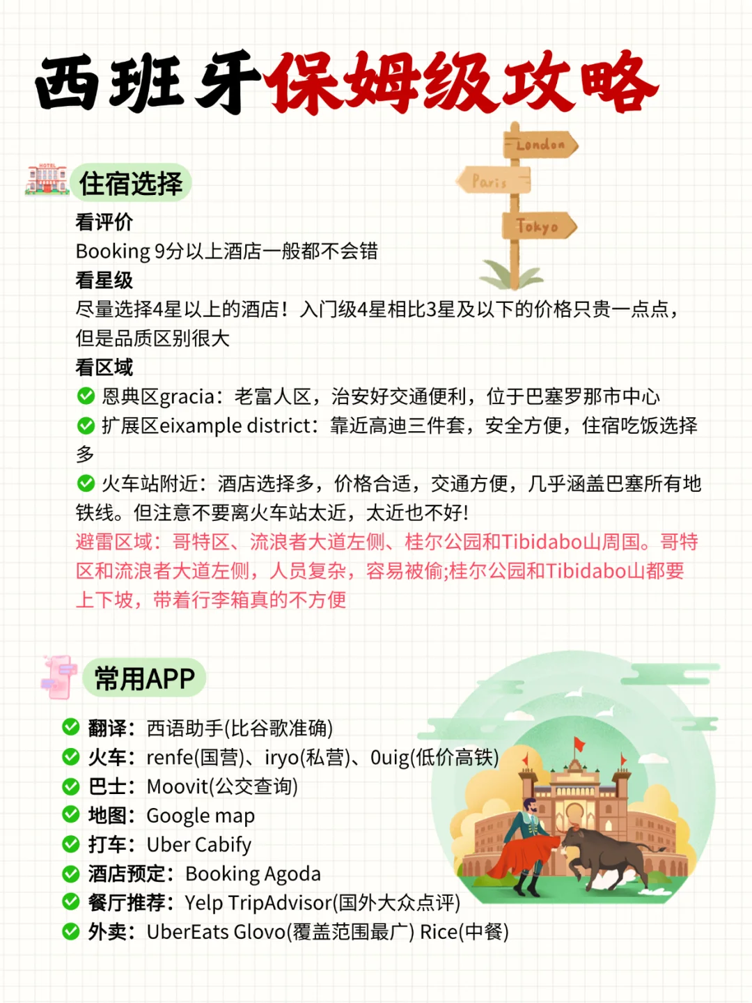 西班牙会惩罚每一个不做攻略的人