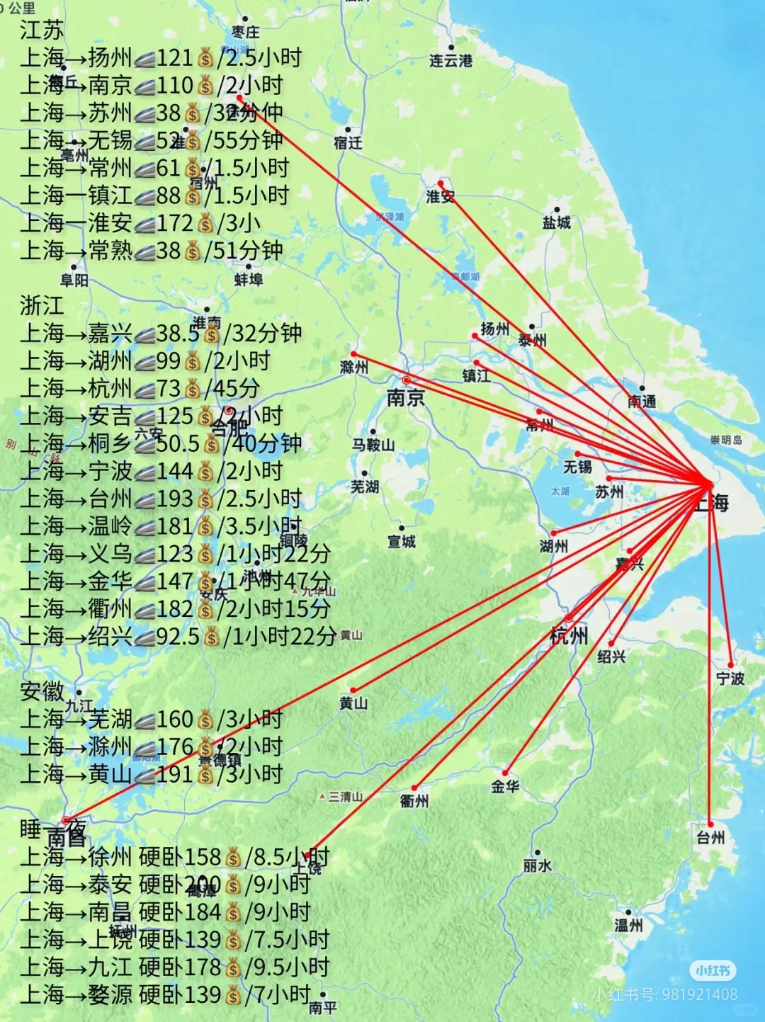 江浙沪周边景点，自驾或沿着高铁玩过去