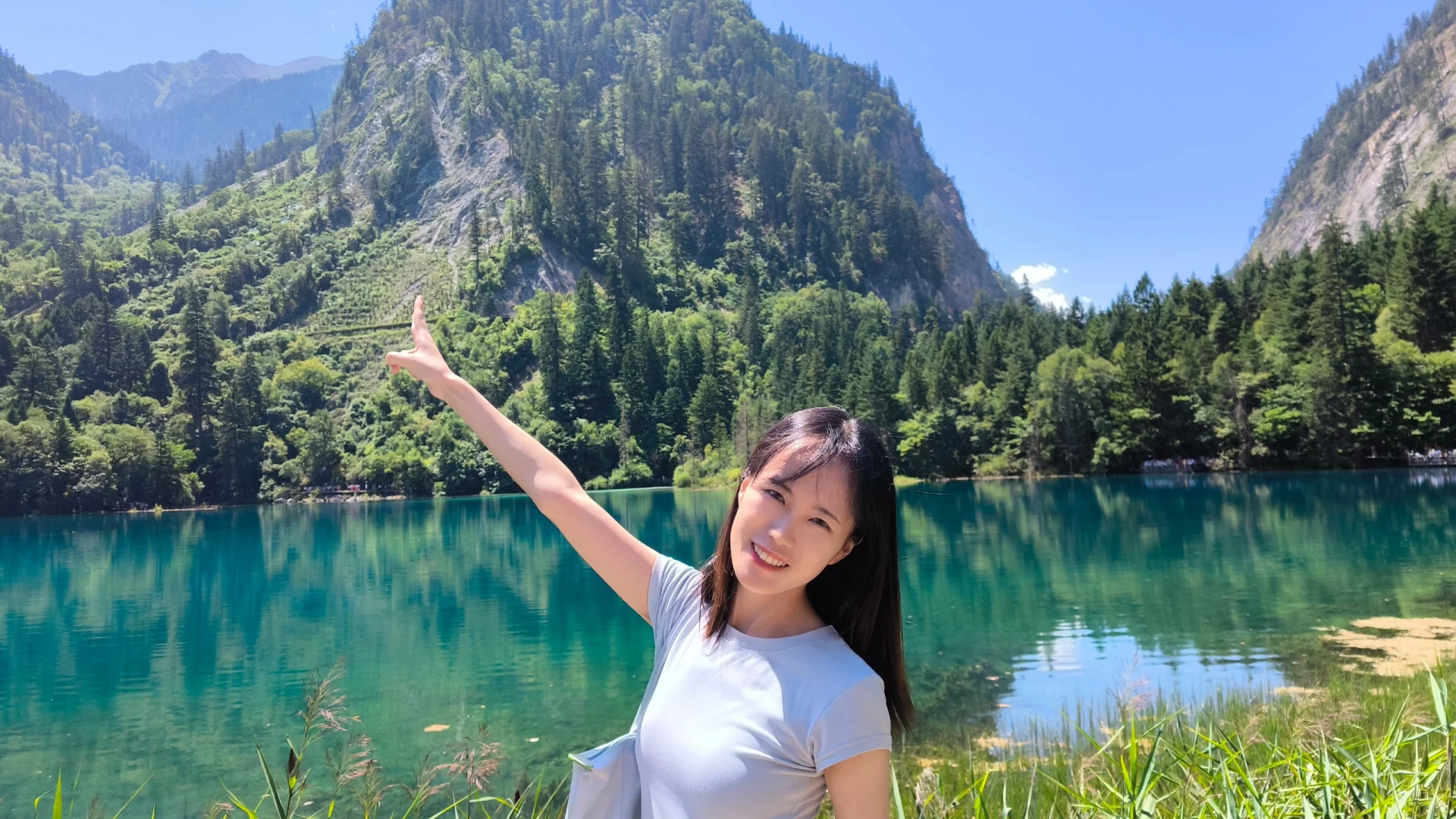 十年后再次来到九寨沟