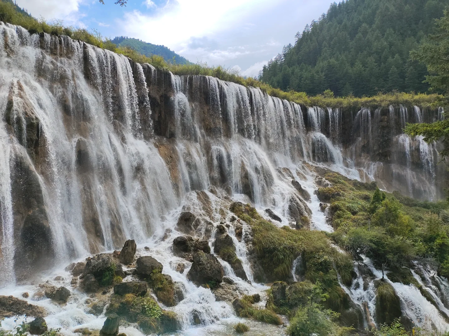 十年后再次来到九寨沟