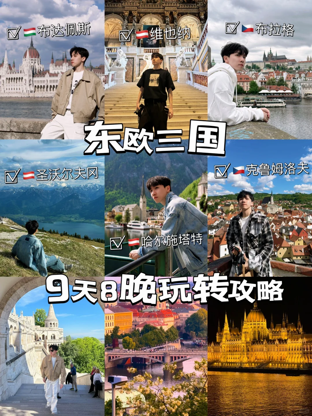 匈牙利|奥地利|捷克|中欧自由行保姆攻略‼️