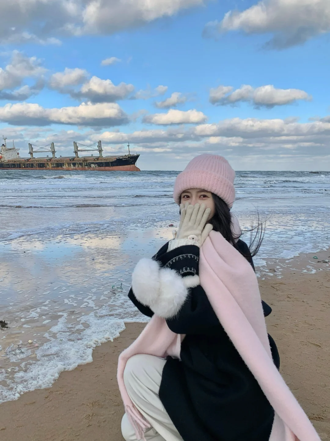 威海旅行｜布鲁维斯号沉船带来的氛围感~📷