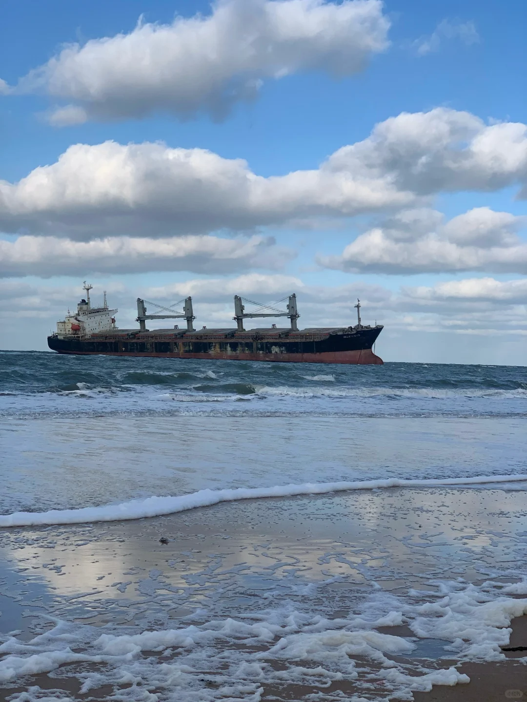 威海旅行｜布鲁维斯号沉船带来的氛围感~📷