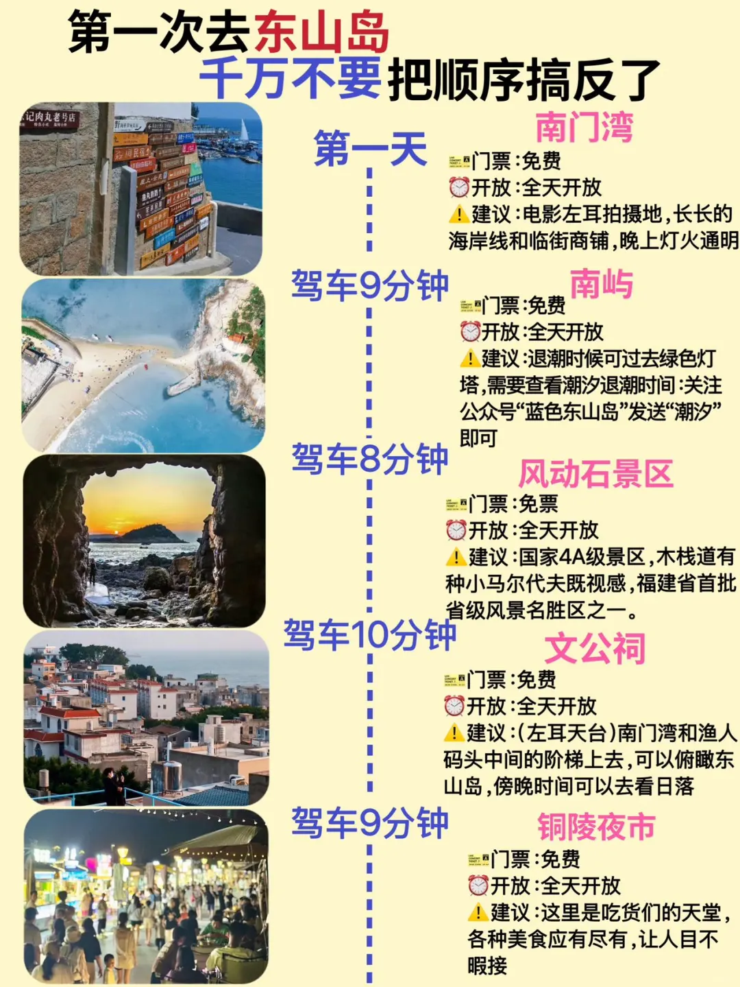来东山岛旅游❓一篇攻略告诉你怎么玩（附路线