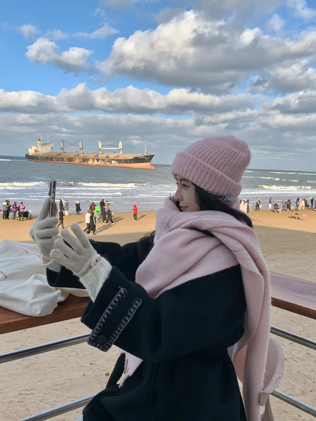 威海旅行｜布鲁维斯号沉船带来的氛围感~📷