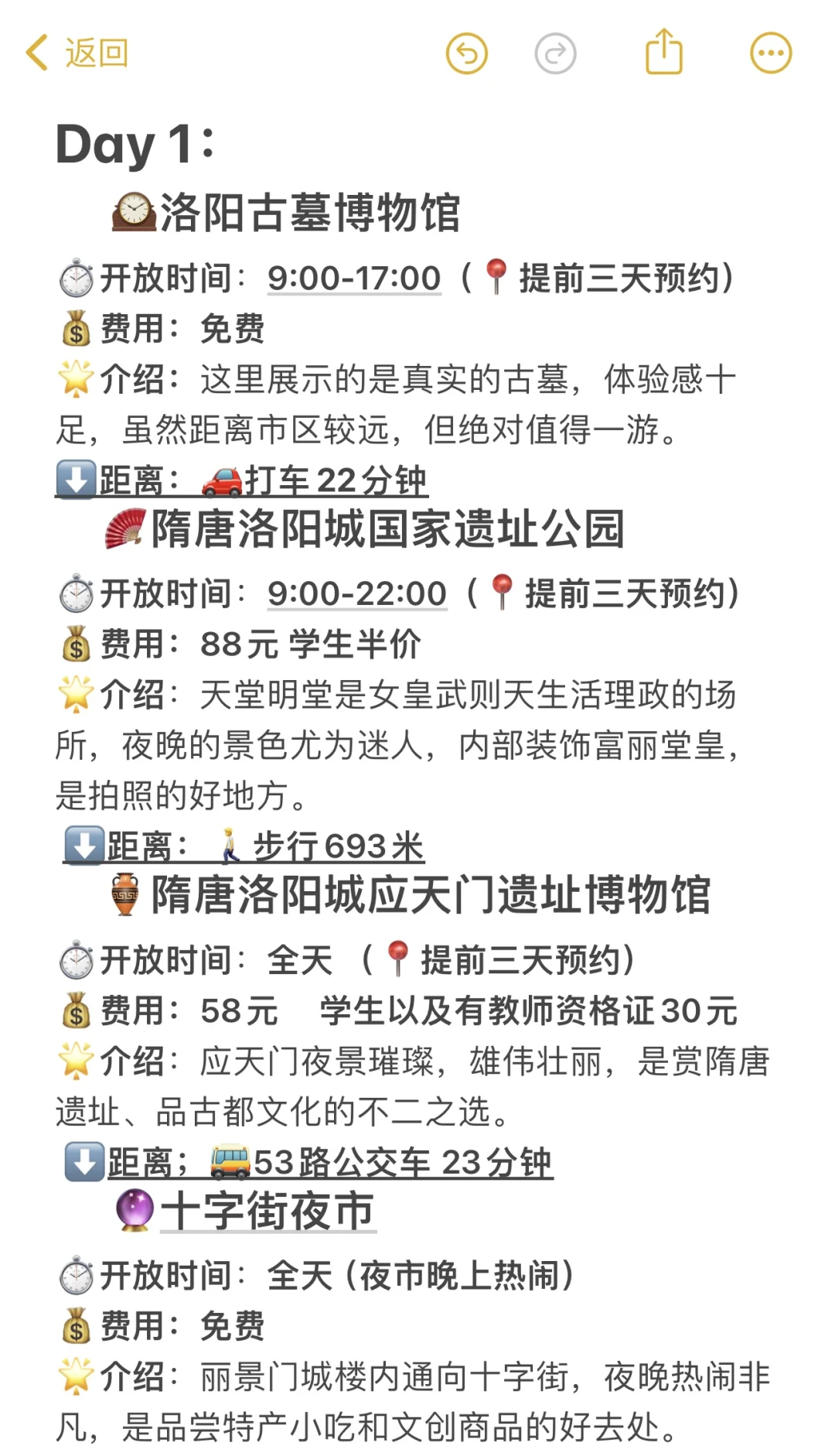 04女大📍洛阳|三天两夜超详细版旅游攻略