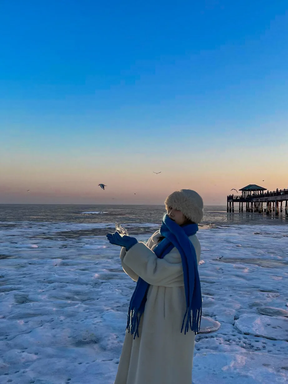 秦皇岛冬季海边看雪旅行攻略！