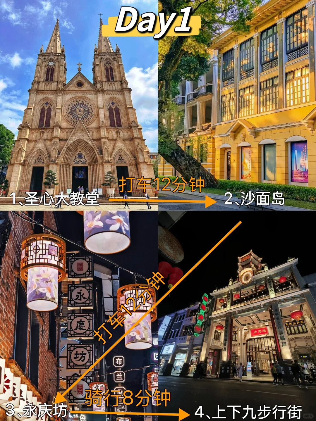 广州📍三天两夜，不废腿版保姆级逛吃攻略‼️