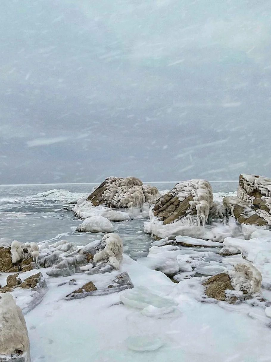 秦皇岛冬季海边看雪旅行攻略！