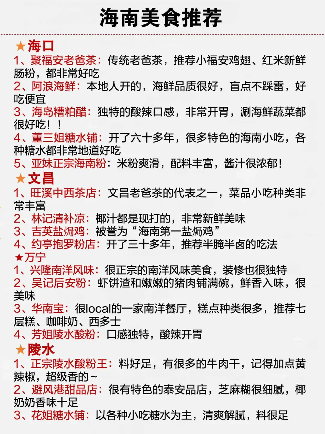 海南旅游秒懂攻略❗️千万别把顺序搞反了😭