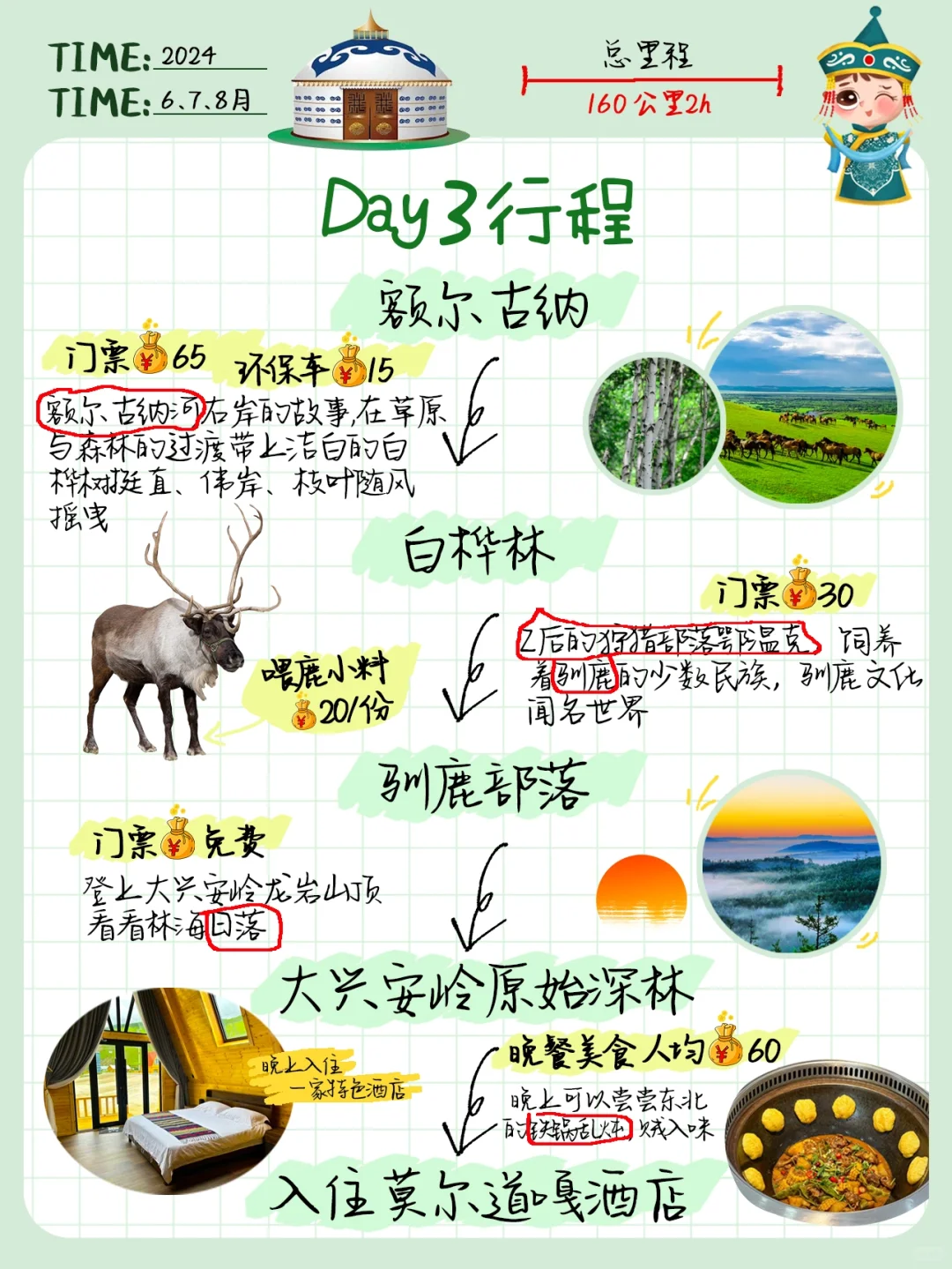 好后悔😭去呼伦贝尔之前，没看到这条攻略