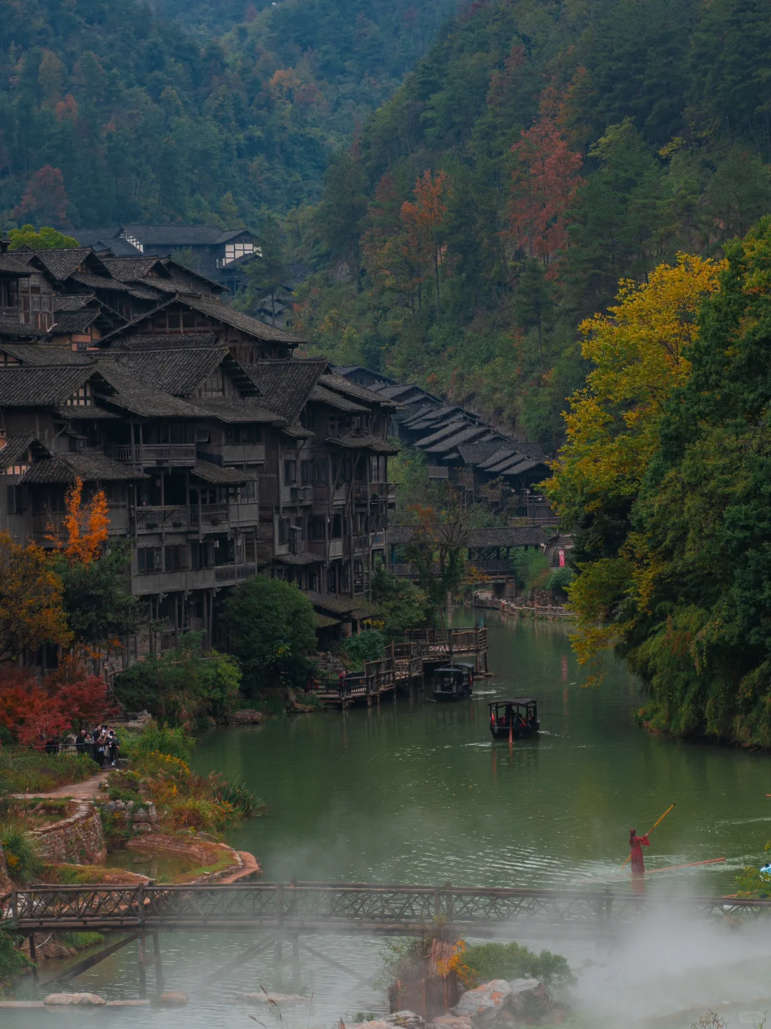 以为江南水乡已经够美了，直到我来了乌江寨