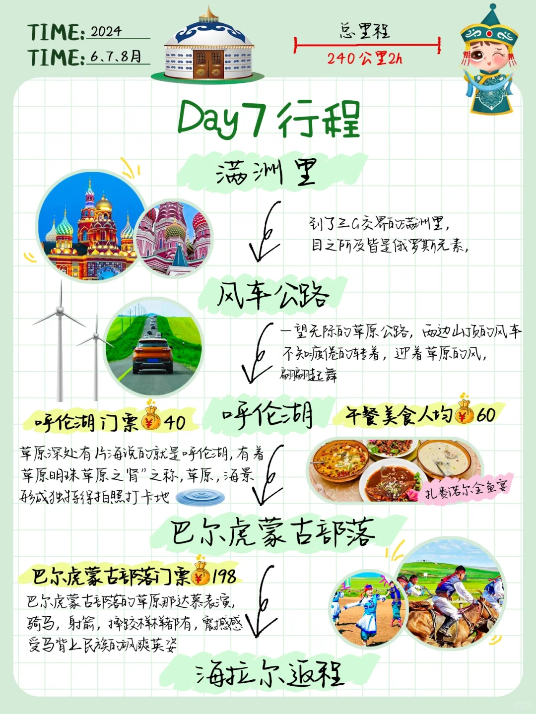 好后悔😭去呼伦贝尔之前，没看到这条攻略