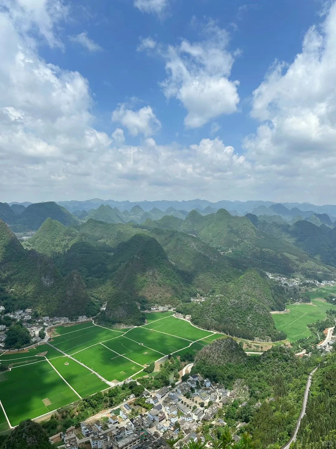 1月春节和家人,去贵州万峰林看油菜花🌼