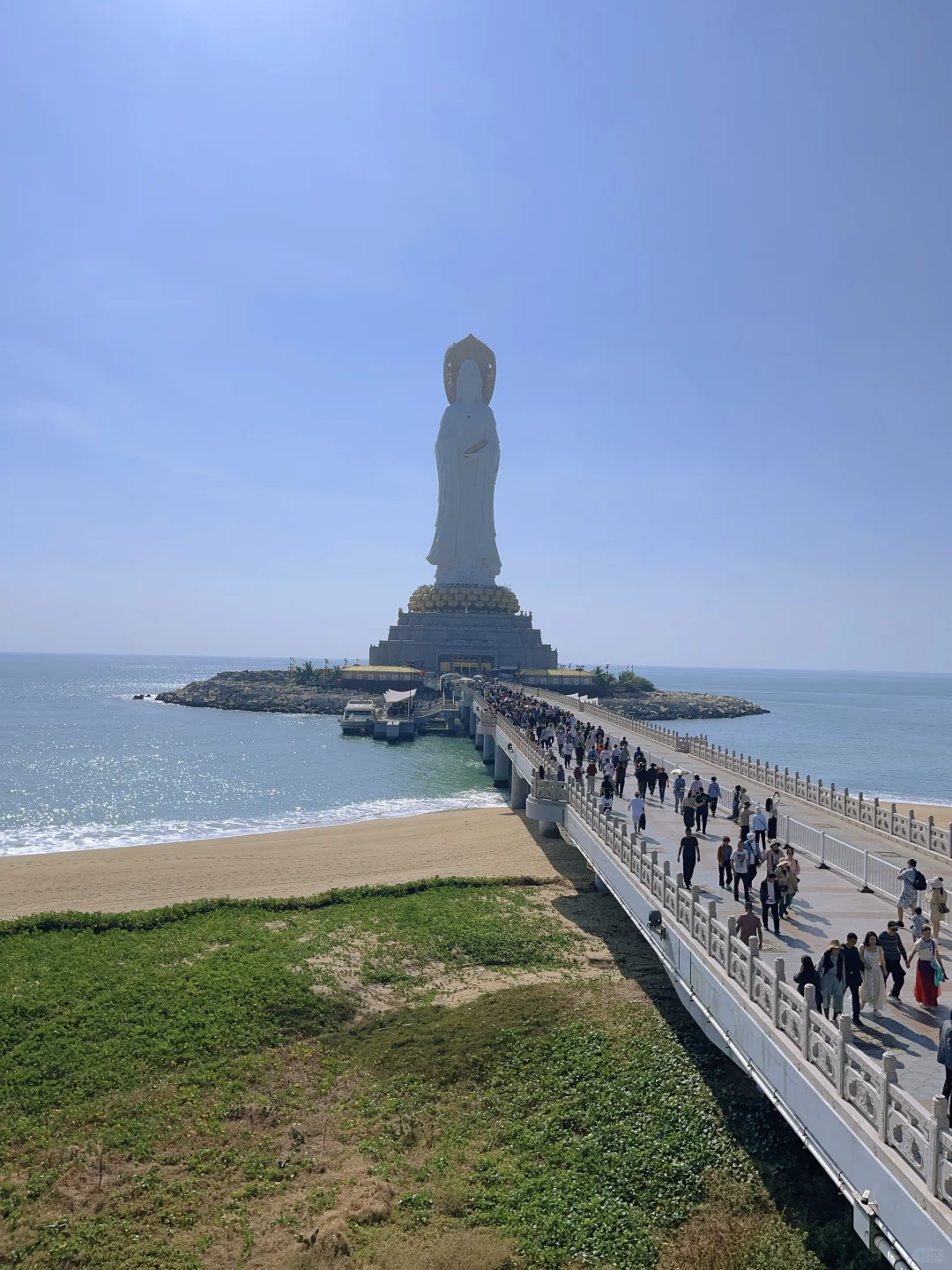 去年环岛一圈，今年补上中线两个景点