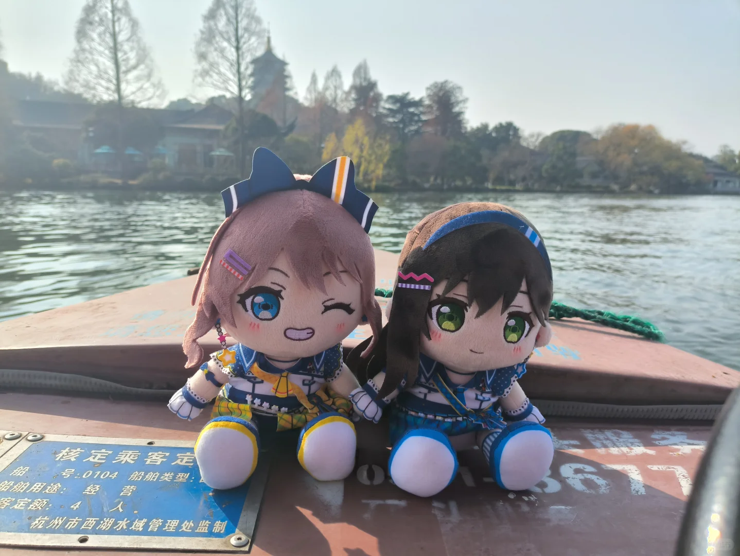 来杭州西湖玩了