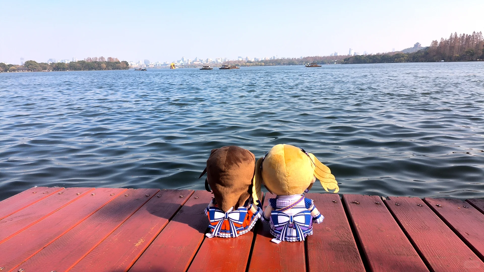 来杭州西湖玩了