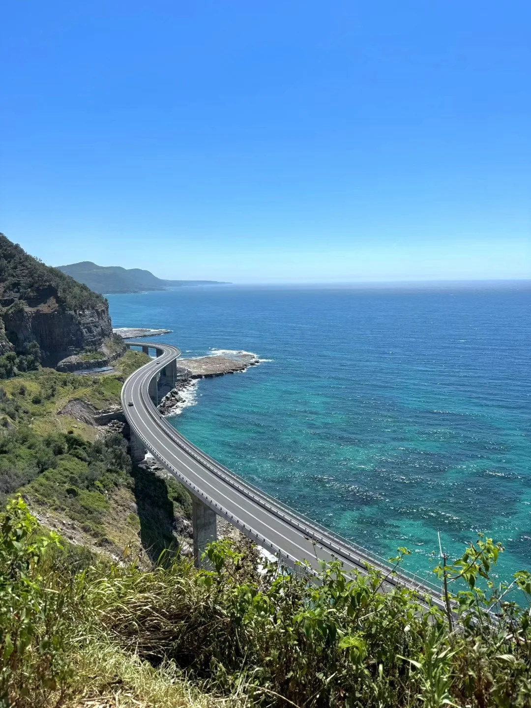 今天的Kiama果冻海|海崖大桥