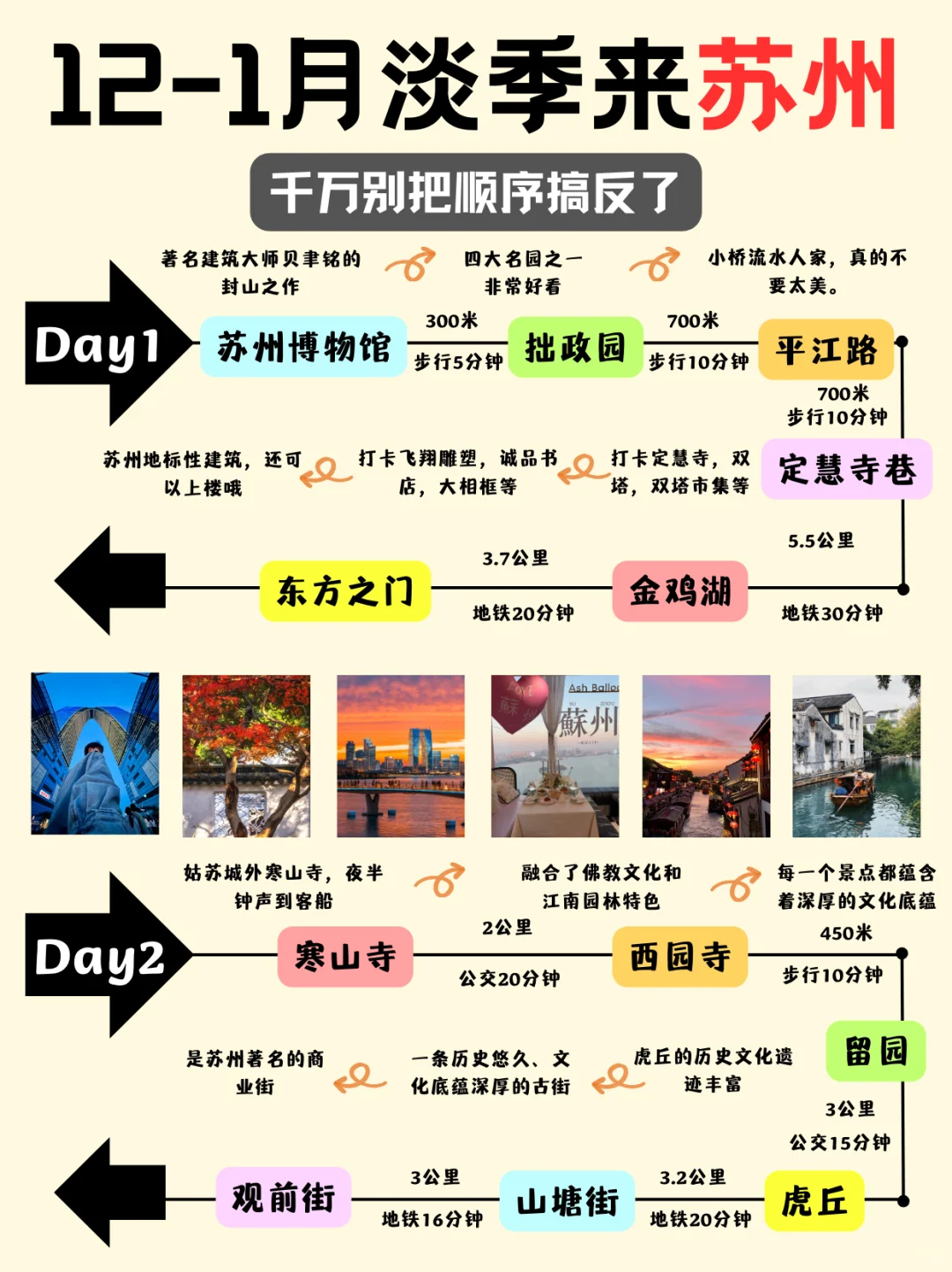 12-1月，苏州旅游zui新攻略!千万别玩错了