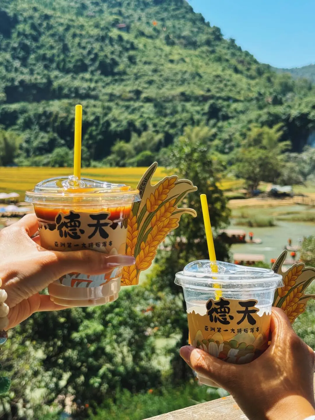 张馨予没骗我❗️崇左的冬天真的很暖💯