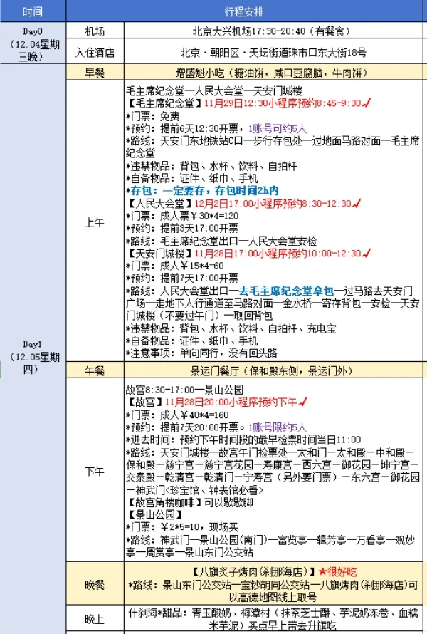 📍北京受冻已回 攻略奉上（完整版）