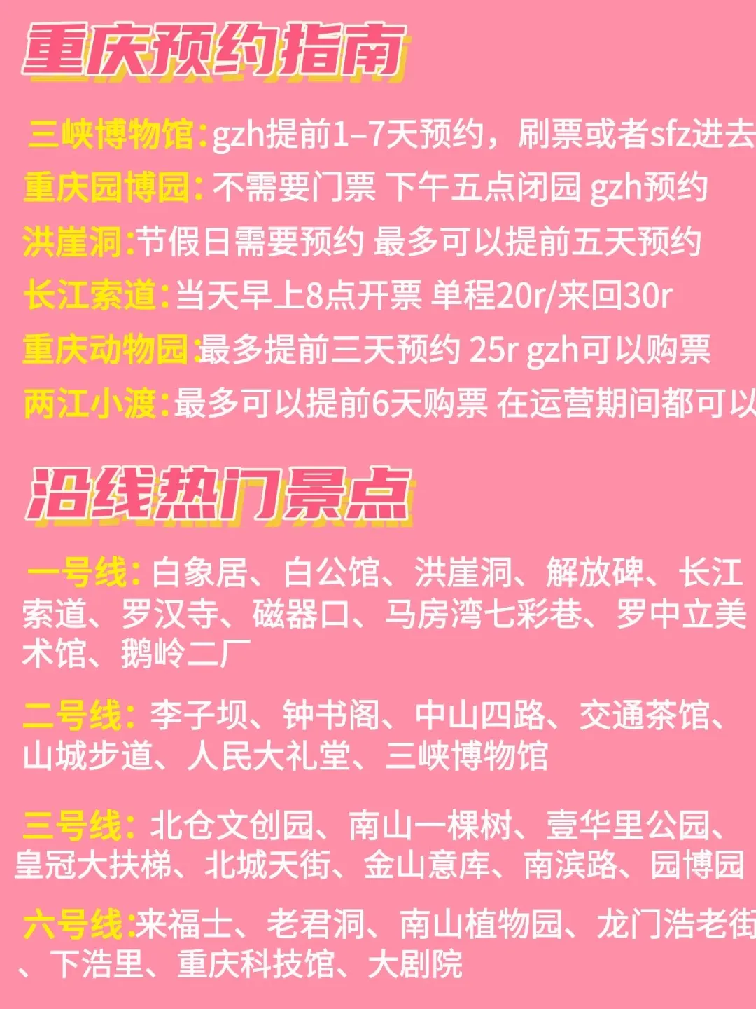 12–2🈷️重庆旅游攻略｜3天2晚不绕路