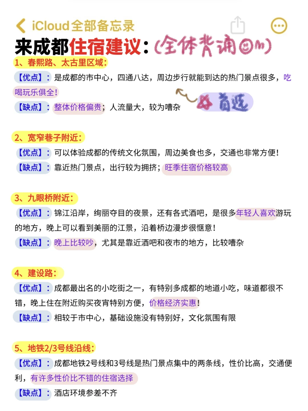 成都土著手写版最全保姆级攻略（含三星堆🗿