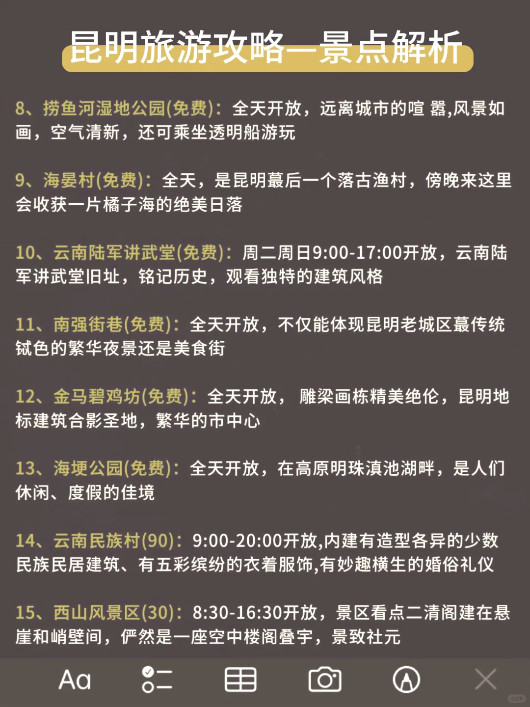 真心❤️提醒12-2🈷️去昆明的姐妹👭已老实！