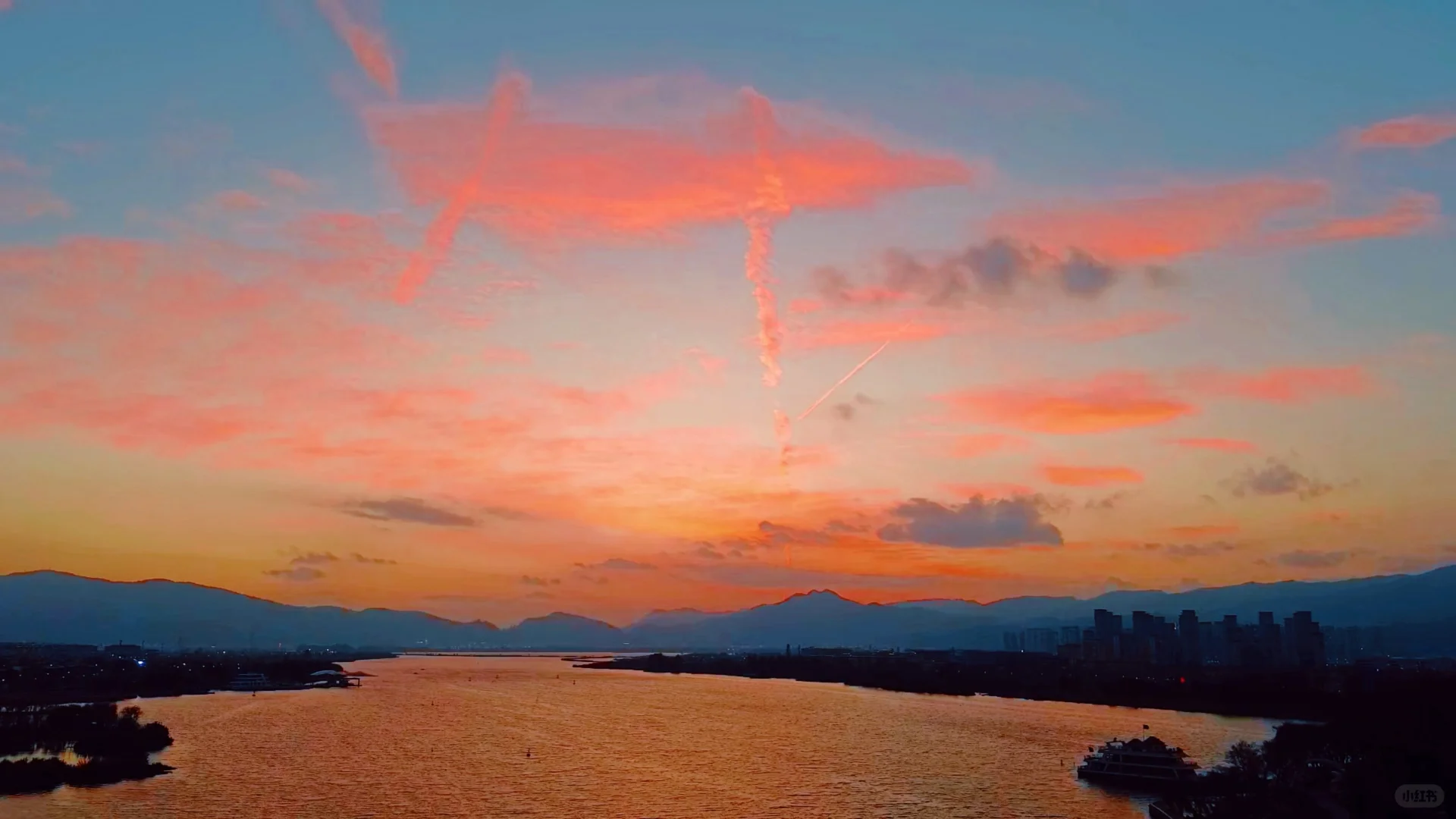 凤凰🐦🔥晚霞live |昆明的晚霞简直了😭