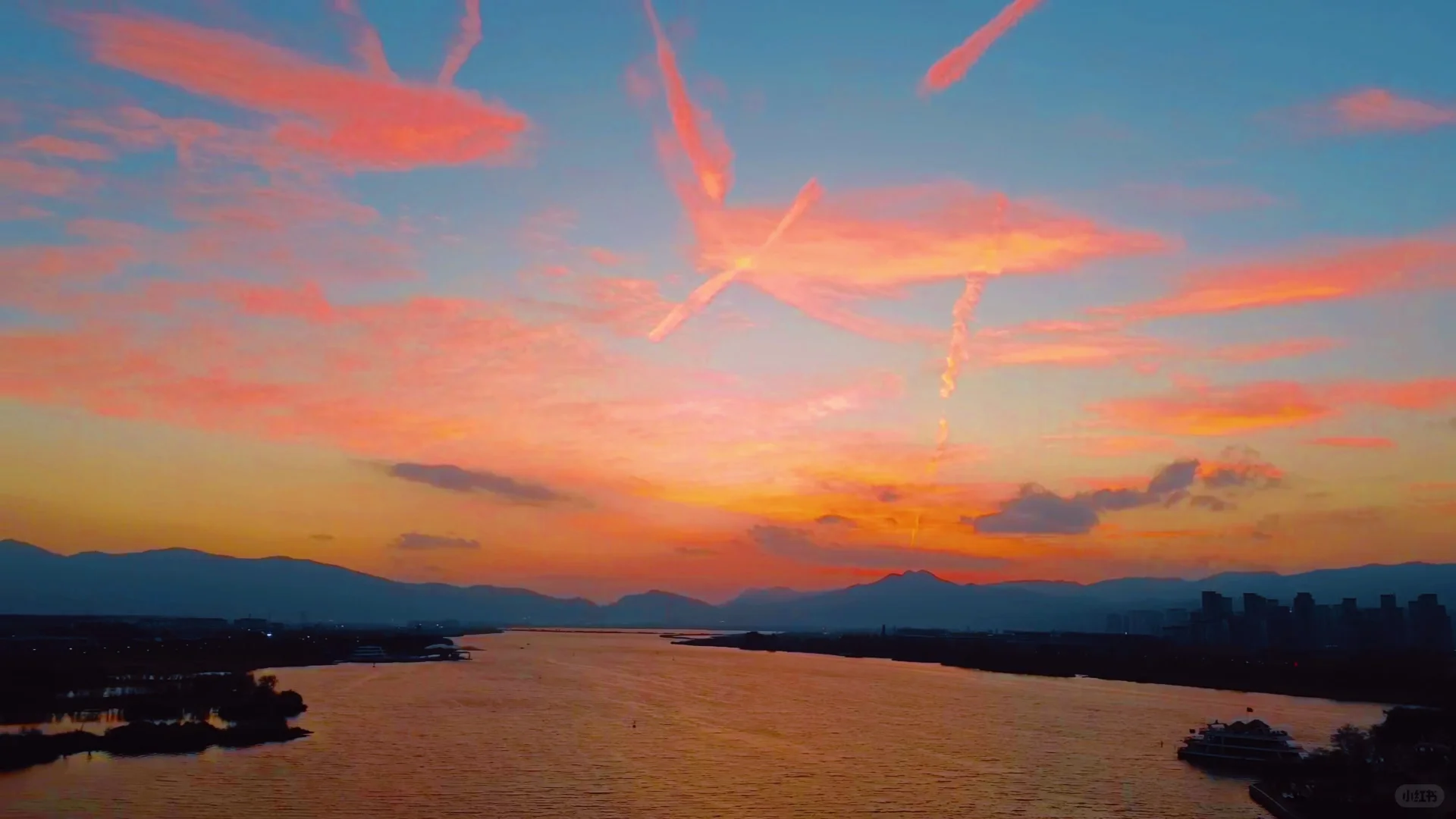 凤凰🐦🔥晚霞live |昆明的晚霞简直了😭