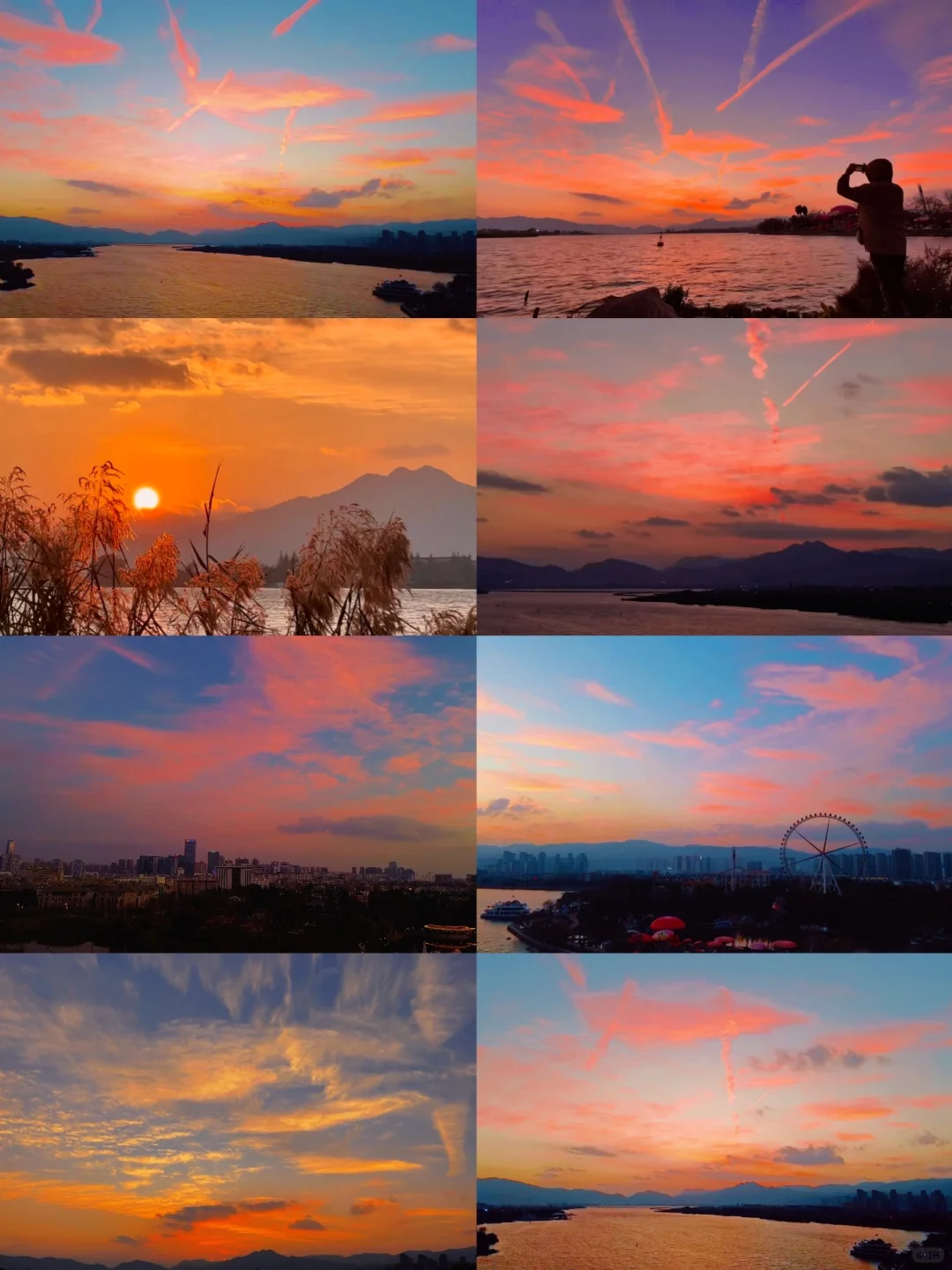 凤凰🐦🔥晚霞live |昆明的晚霞简直了😭