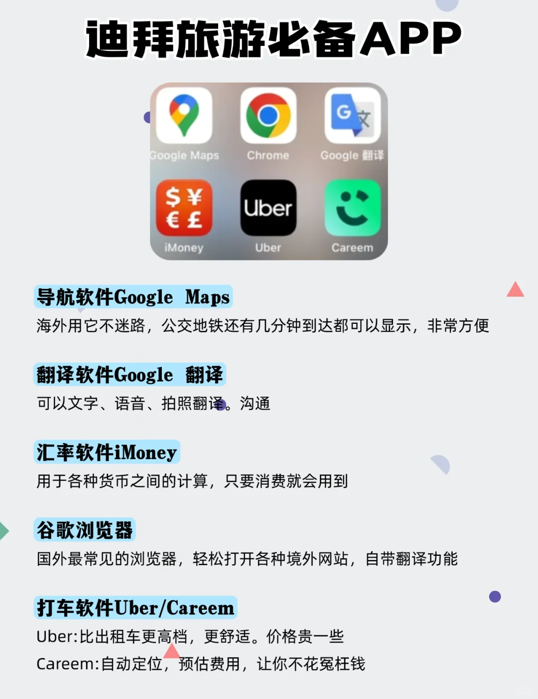 迪拜旅游超全攻略 | 不搞反顺序少花冤枉钱