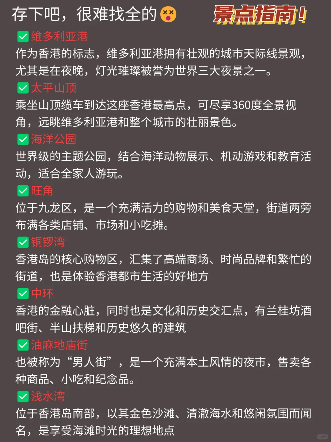 人生建议😭1-3月去香港,不做攻略劝你别来