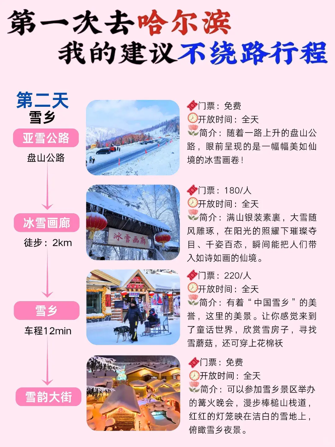 寒假春节东北哈尔滨冰雪大世界旅游攻略 ?
