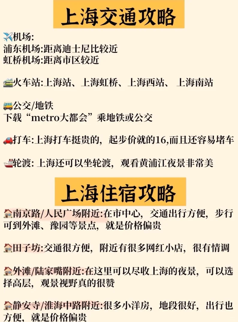 上海旅游攻略‼️1-3🈷️不做攻略劝你别来上海