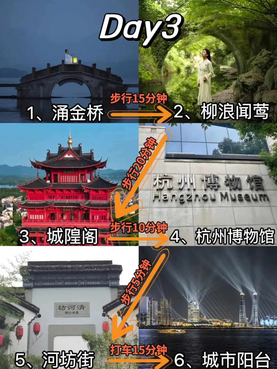 ✨ 杭州三天两夜超详细攻略‼️(旅游必看