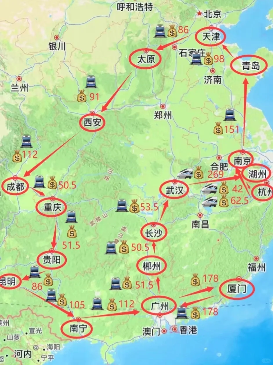 花了2000+穷游大半个中国