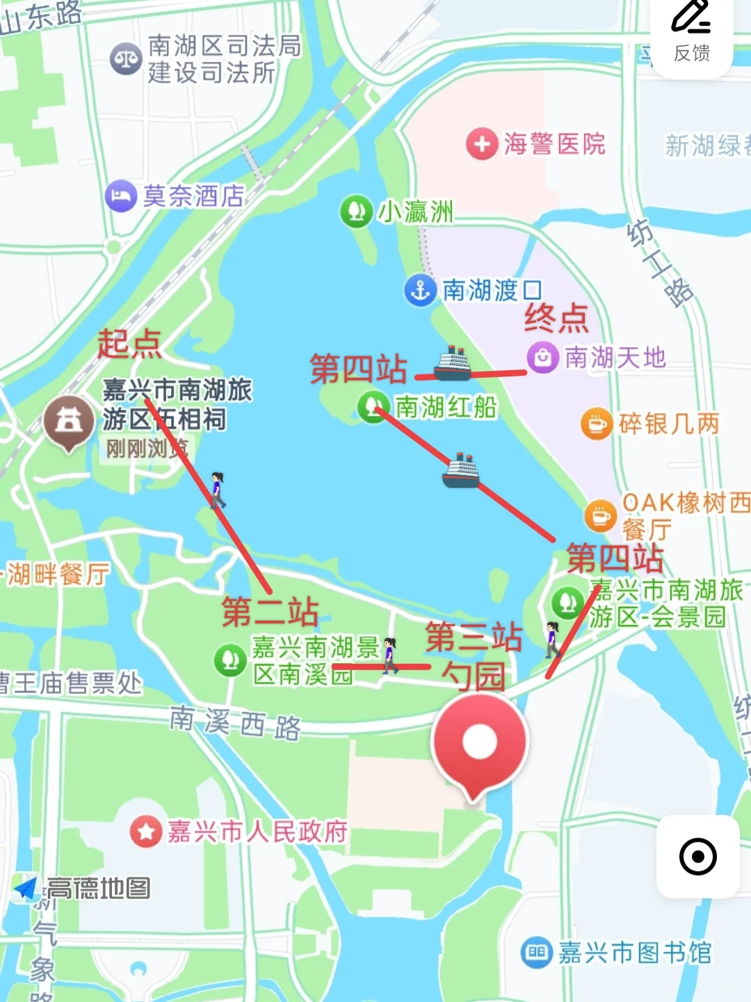 终于有人把南湖景区说明白了！国庆就出发！